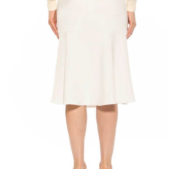 Lot of 2 Alexia Admor Ezra Skirts – NWT – Size 8 – Magenta & White - Picture 3 of 4